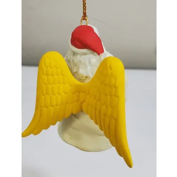 Vintage Enesco Treasury Of Christmas Ornaments "Santa Wings It", 1991 - Picture 5 of 7